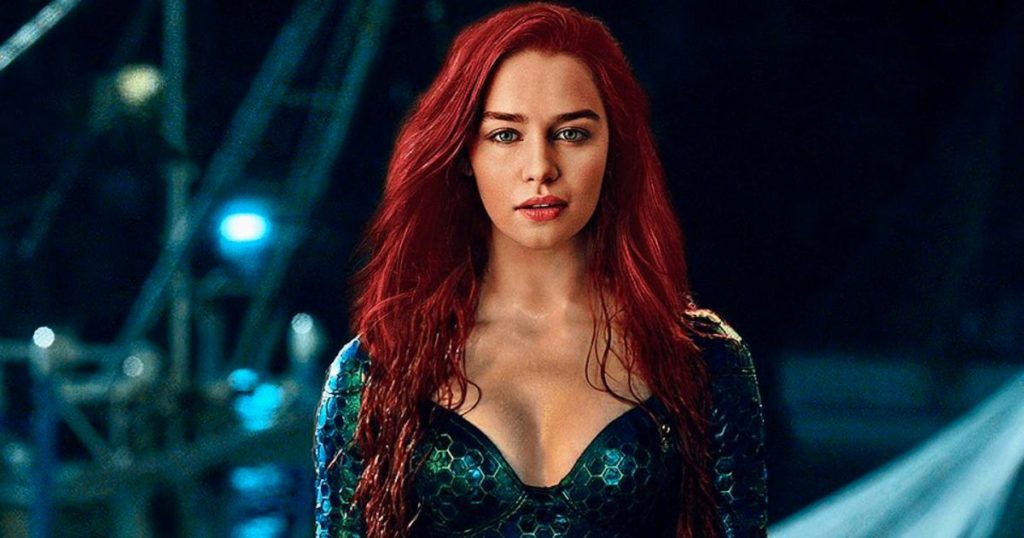 Aquaman 2 : Emilia Clarke aparece como Mera no lugar de Amber Heard !