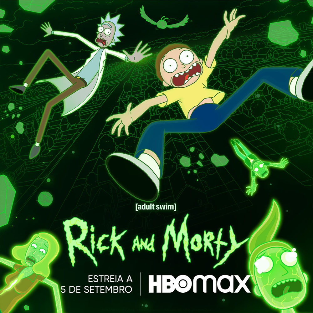 Rick e morty Temporada 6 HD(Dublado Pt-Br) Jerry abriu o biscoito da sorte  