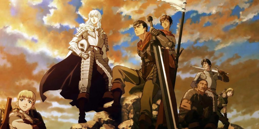 A trilogia de filmes de Berserk vai ter uma versão série anime