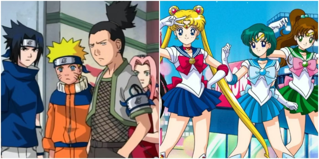 Aproveite! Naruto, Sailor Moon e mais animes estão disponíveis