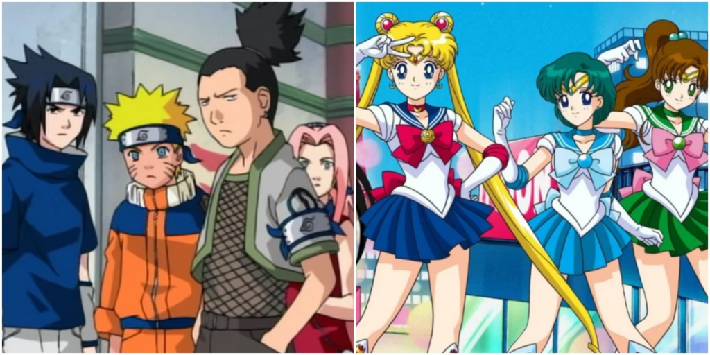 Aproveite! Naruto, Sailor Moon e mais animes estão disponíveis gratuitamente  no  