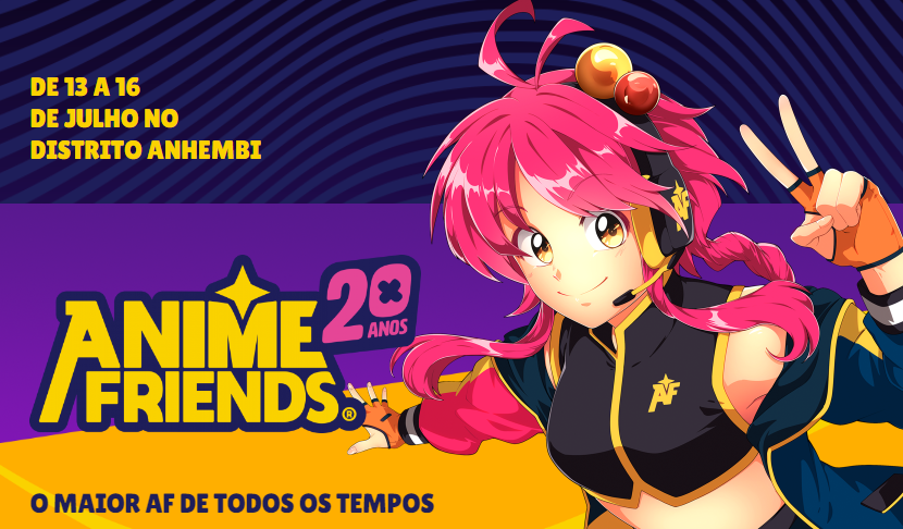 Anime Friends 2023 reúne 120 mil pessoas para celebrar 20 anos do