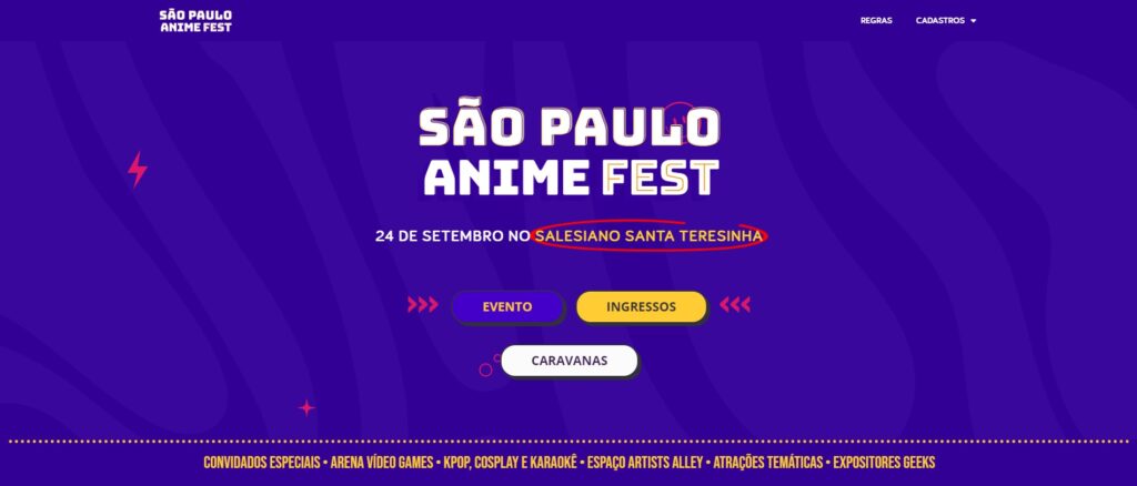 Cultura geek, quadrinhos, games e cosplay: Anime Fest chega a Campinas