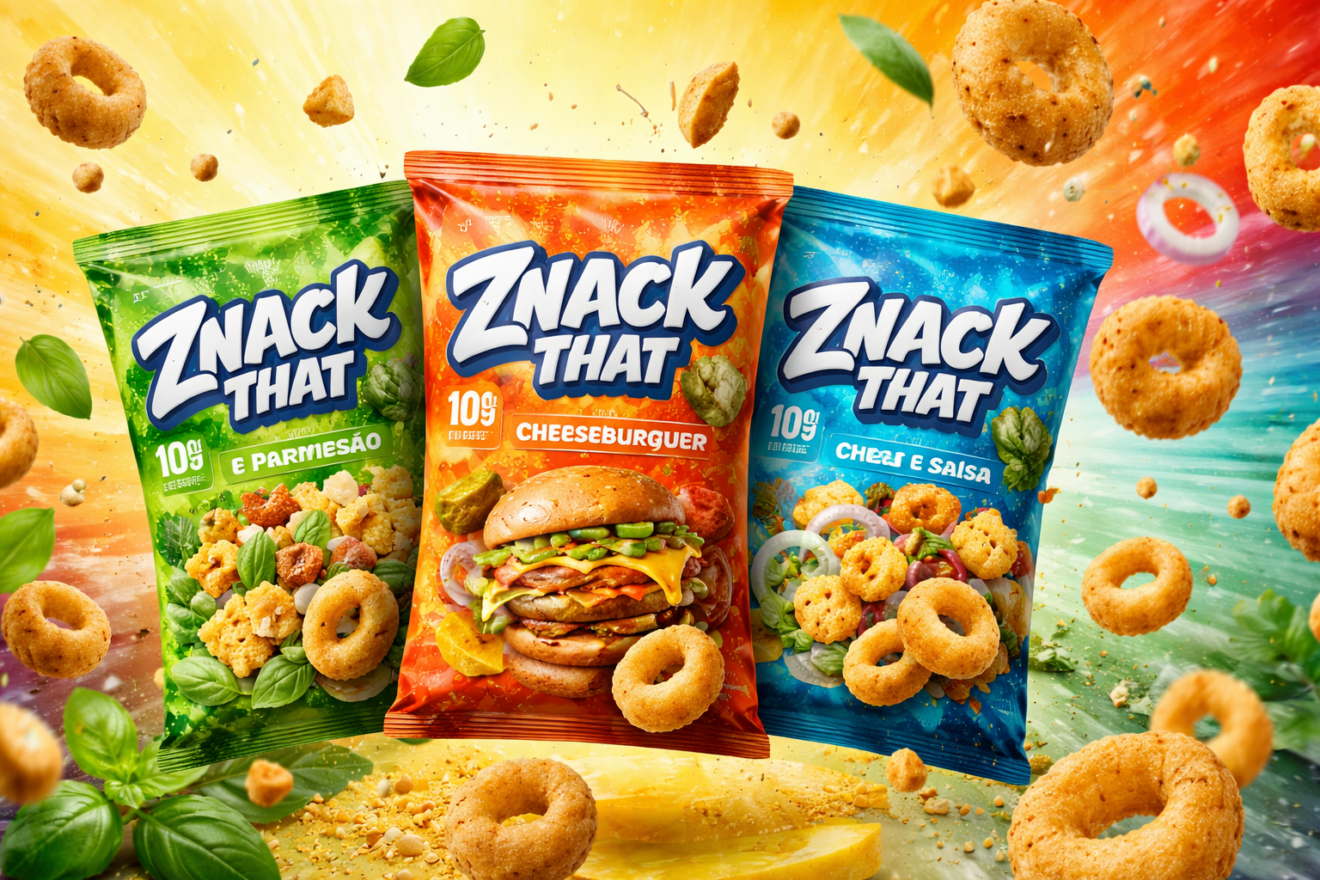 Snacks Player Supley lança Znack That e aposta em snacks saudáveis e cheios de proteína